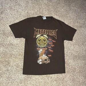 Vintage 90s Metallica life is pain tee